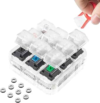 Mechanical Keyboard Switch Tester Kit – 9 Keys Sample Testing Board