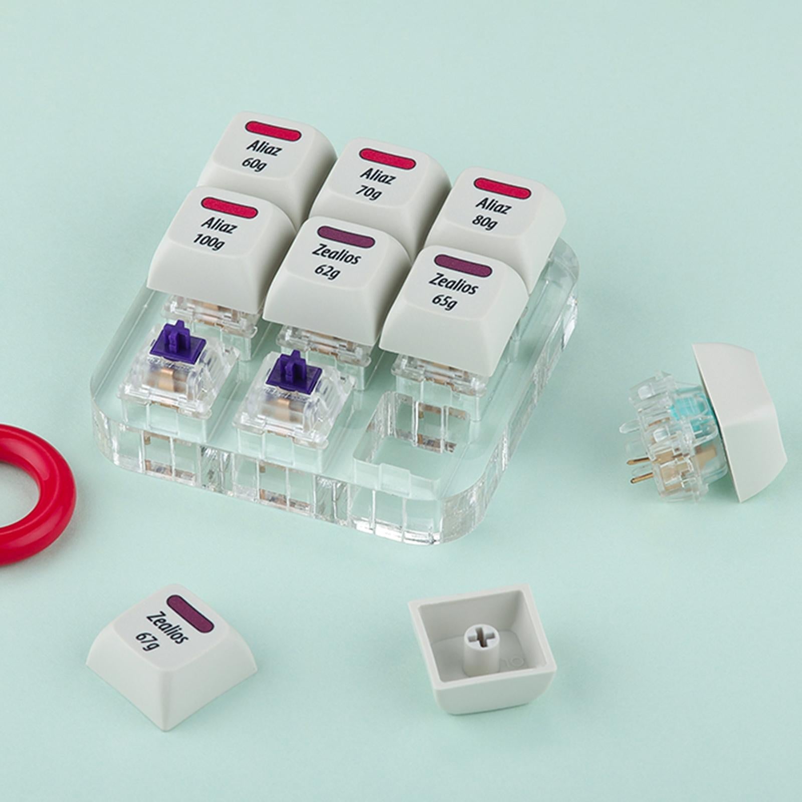Mechanical Keyboard Switch Tester Kit – 9 Keys Sample Testing Board