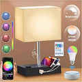 Smart RGB WiFi LED Desk Lamp with Touch Dimmer – App Controlled Reading Light
