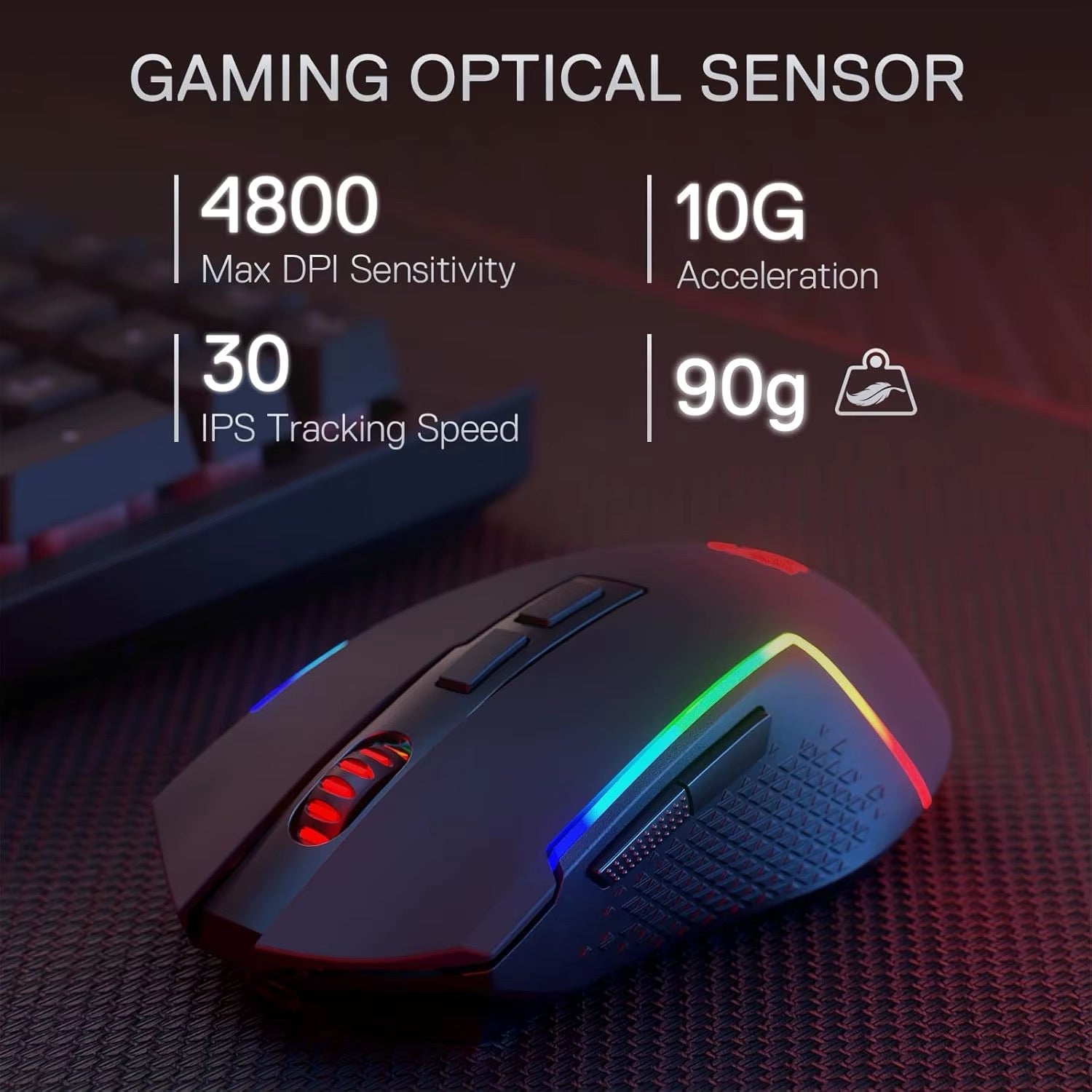 Redragon S142 Wireless Gaming Keyboard & Mouse Combo