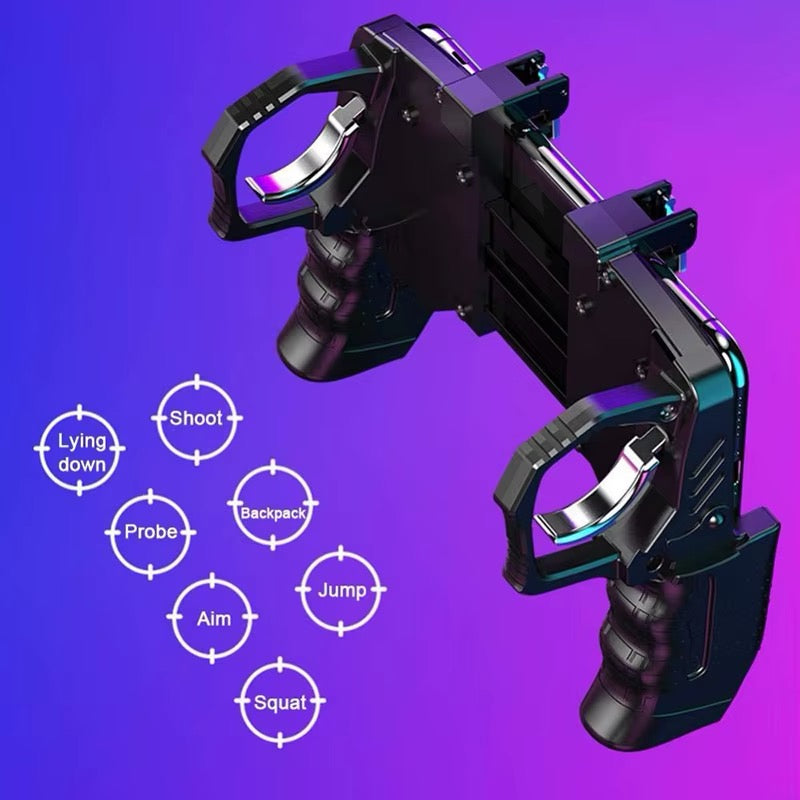 Mobile Gaming Trigger Shoulder Buttons