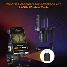 USB Condenser Microphone for Gaming & Streaming