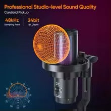 USB Condenser Microphone for Gaming & Streaming