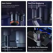 USB Condenser Microphone for Gaming & Streaming
