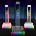 ONIKUMA Headphone Stand With RGB Light Headset Holder With 3*USB Ports & 3.5mm Headphone Jack For PC Gamers