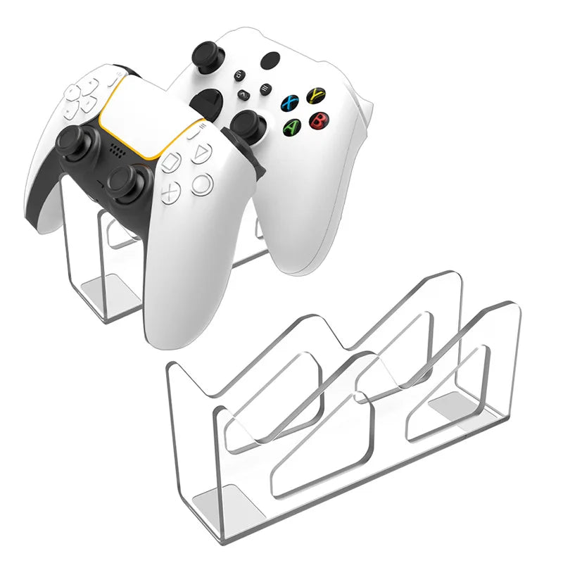 Universal Dual Controller Stand Gamepad Dock PS5 PS4 Xbox Switch