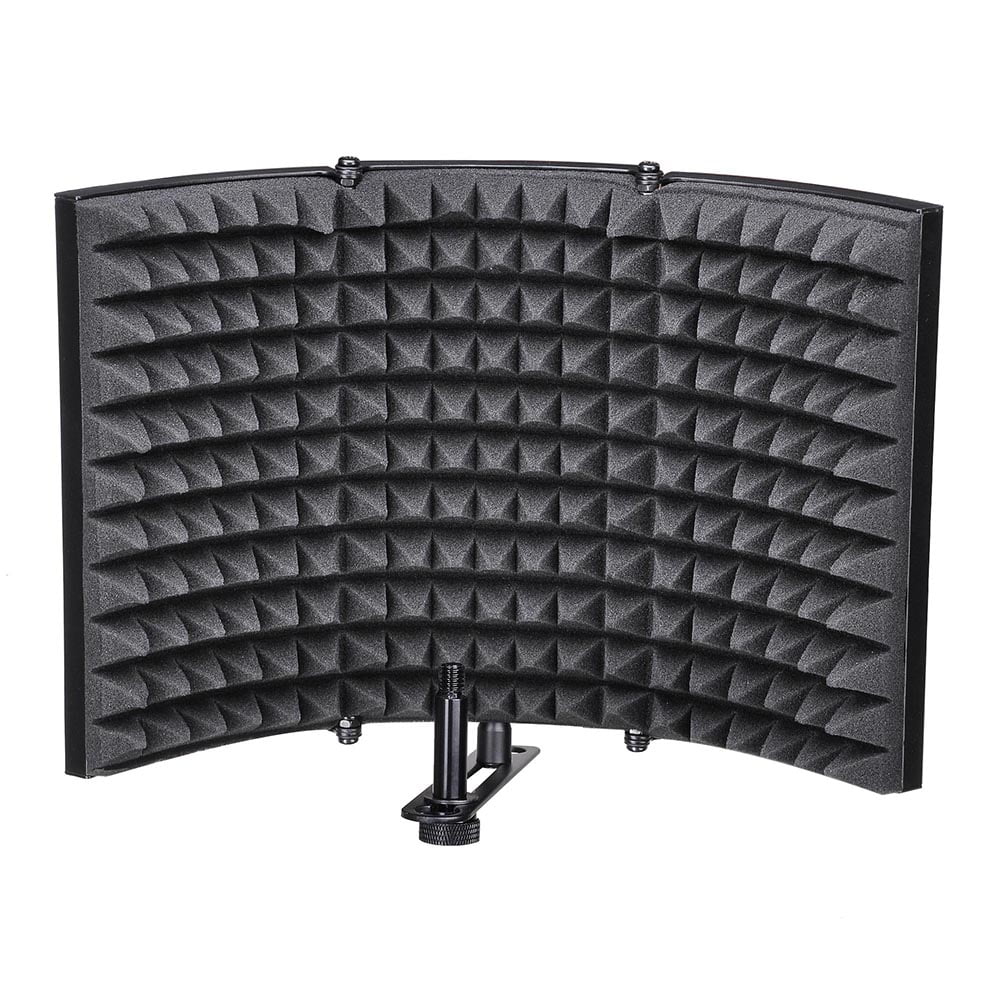 Professional Microphone Foam Isolation Shield – Acoustic Recording Panel