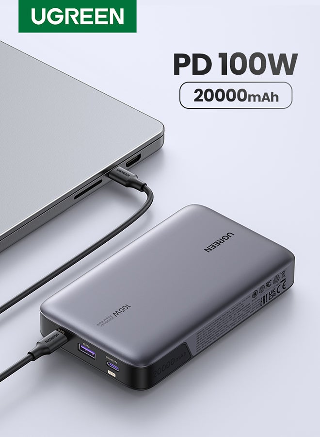 20000mAh USB-C Power Bank Fast Charge 65W PD – Baseus Portable Charger