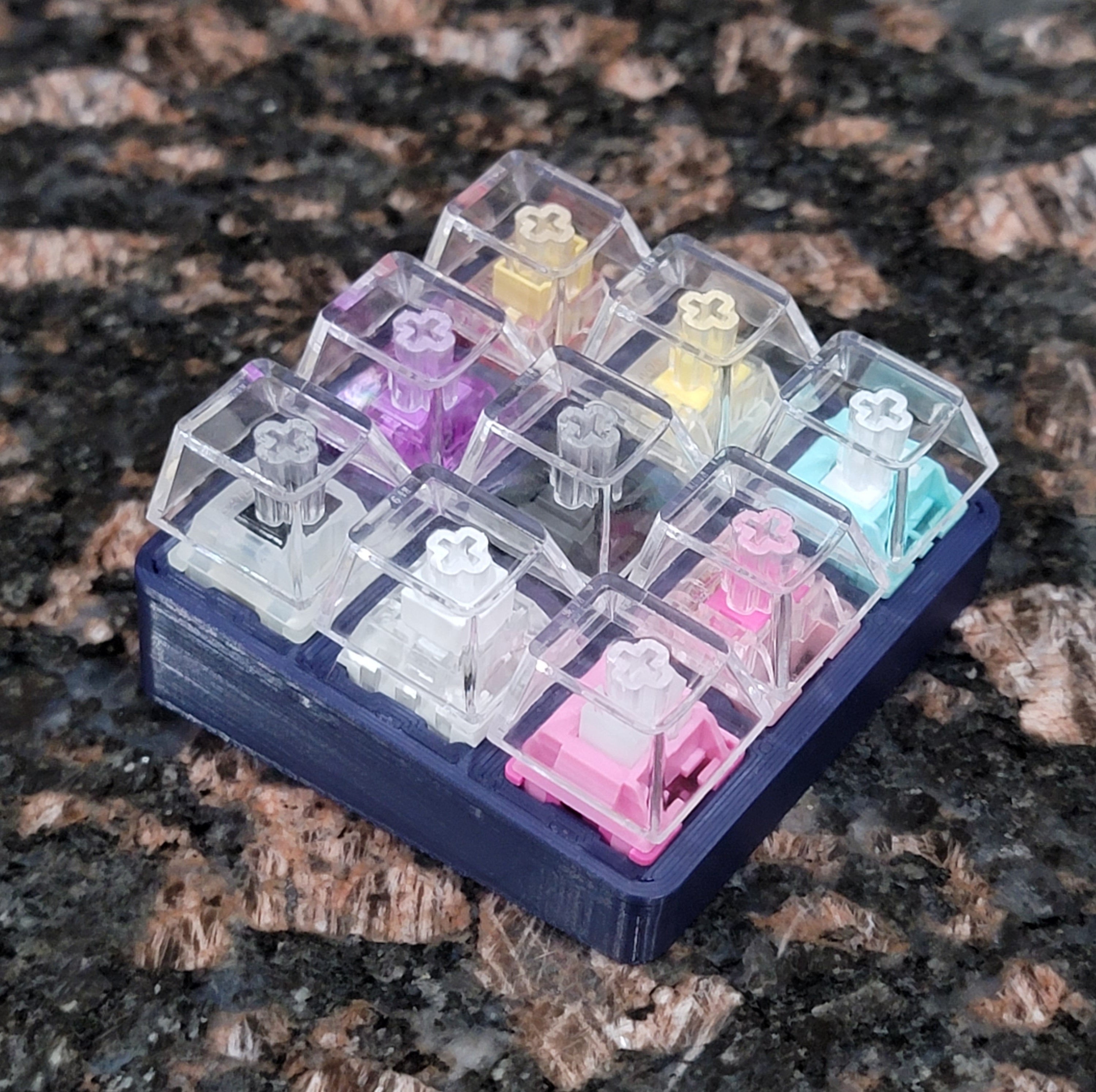 Mechanical Keyboard Switch Tester Kit – 9 Keys Sample Testing Board