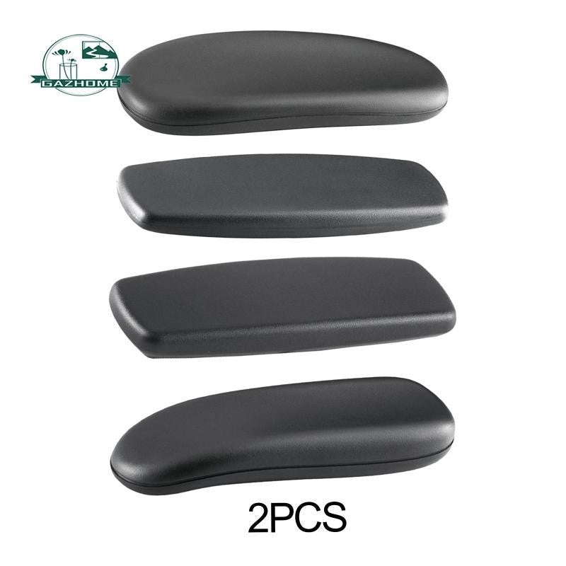 Ergonomic Memory Foam Gaming Chair Armrest Pads 2-Pack – Elbow Cushion Cover